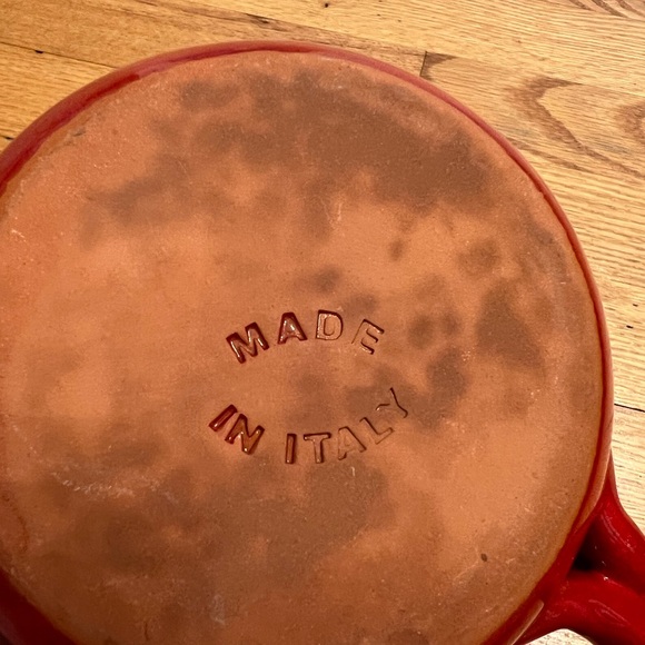 De Silva Terracotta Handled Chili/Onion Soup Bowls Made in Italy. - Picture 3 of 4